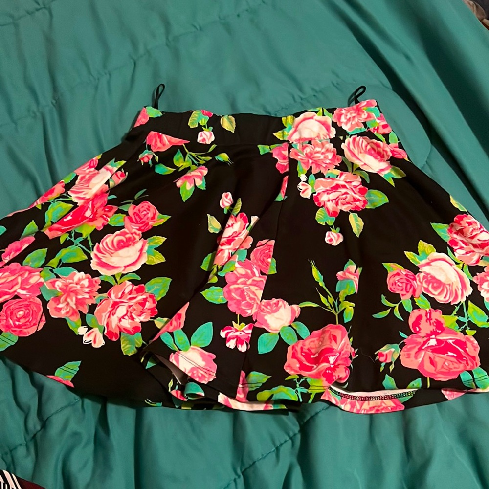 Rose Skater Skirt